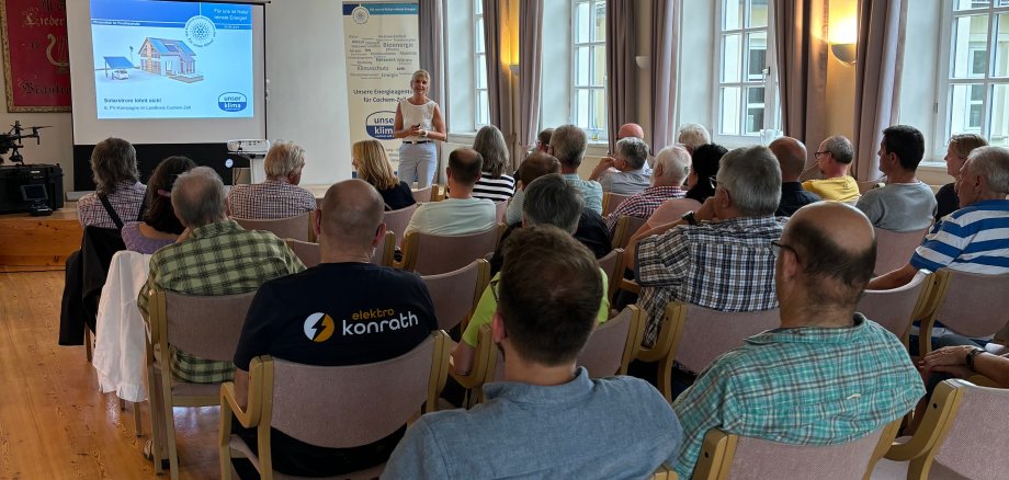 Foto der PV-Veranstaltung Blankenrath