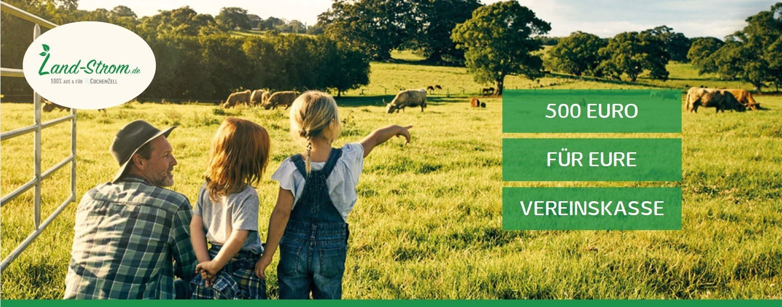 Landstrom Vorteilsaktion für Vereine - 500 Euro in die Vereinskassen