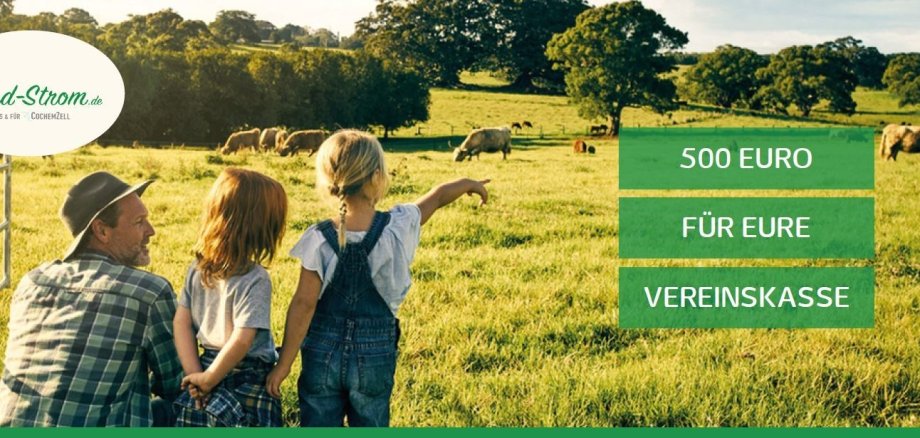 Landstrom Vorteilsaktion für Vereine - 500 Euro in die Vereinskassen