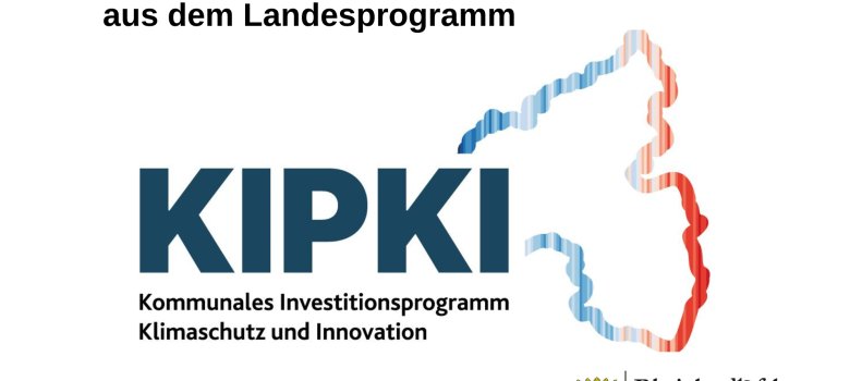 Offizielle KIPKI-Plakette des Landes Rheinland-Pfalz