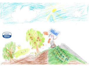 Malwettbewerb Platz 3 Bild des Drittplatzierten beim Malwettbewerb 2025