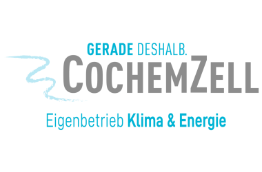 Logo "Gerade Deshalb. CochemZell. Eigenbetrieb Klima & Energie"