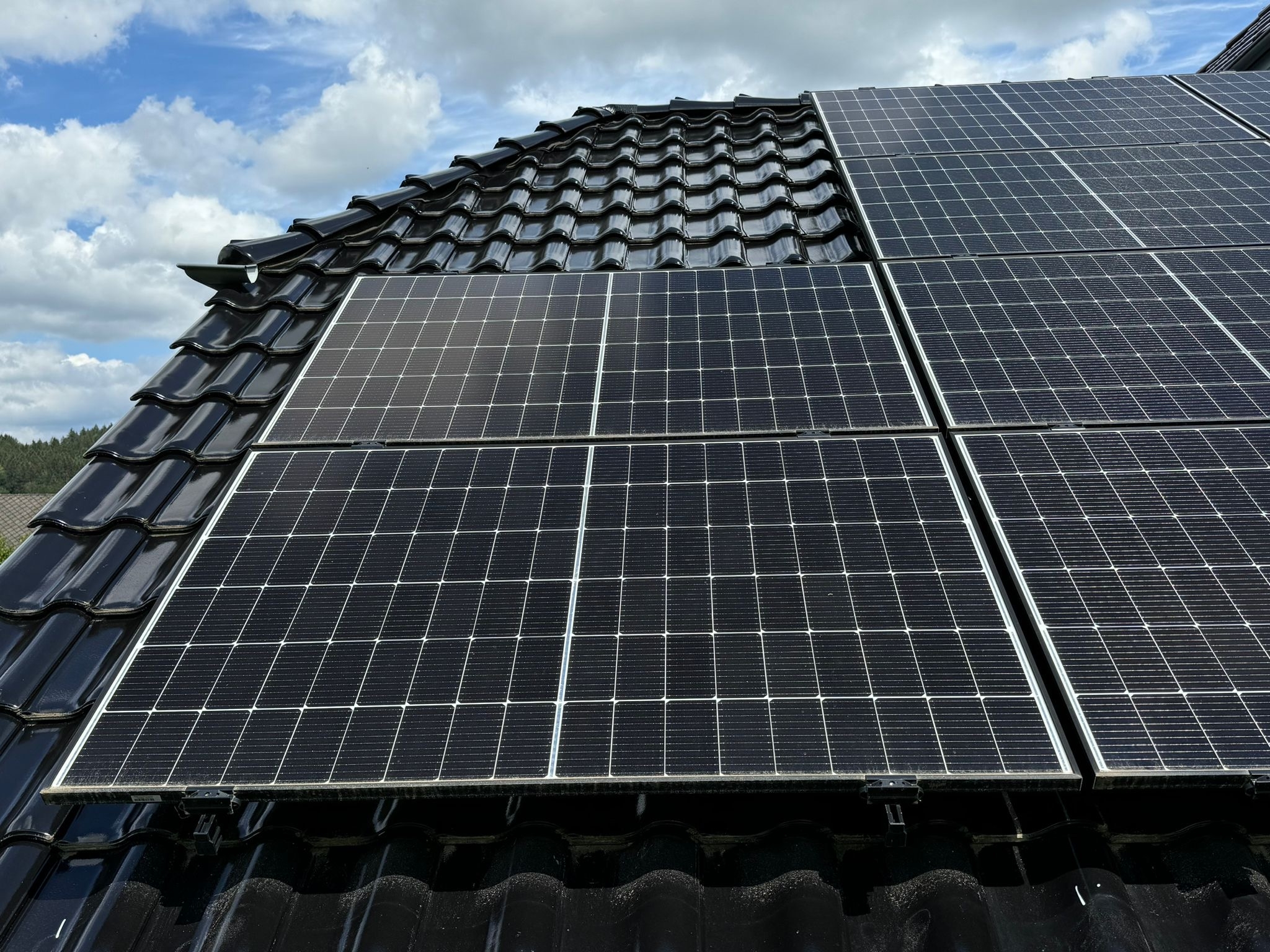 PV-Anlage auf Garagendach