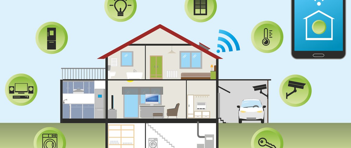 Smart Home Grafik Smart Home Möglichkeiten